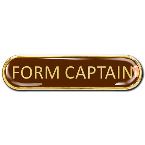 Form Captain Bar Badge
