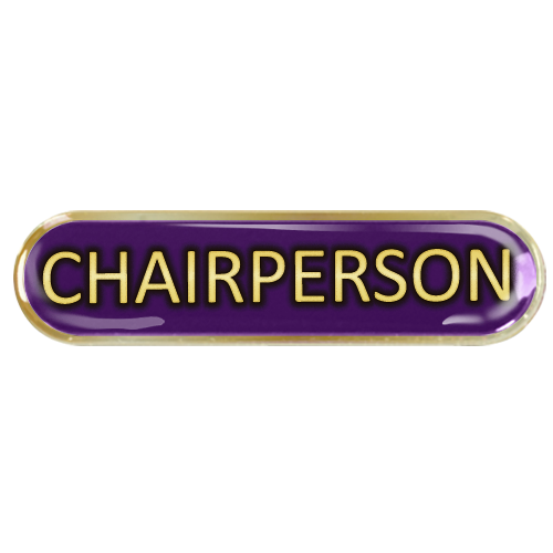 Chairperson Bar Badge