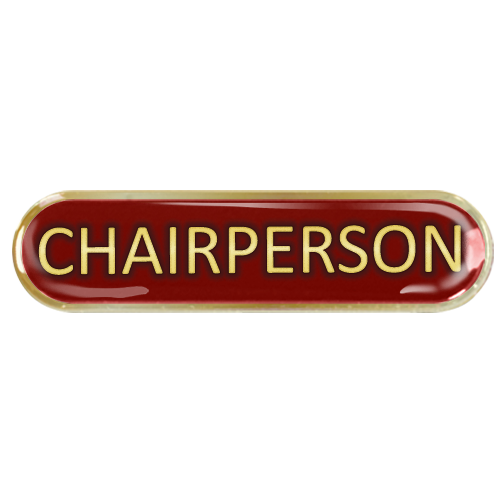 Chairperson Bar Badge