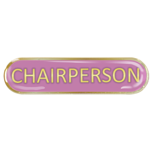 Chairperson Bar Badge