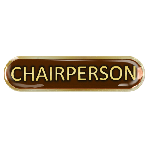 Chairperson Bar Badge