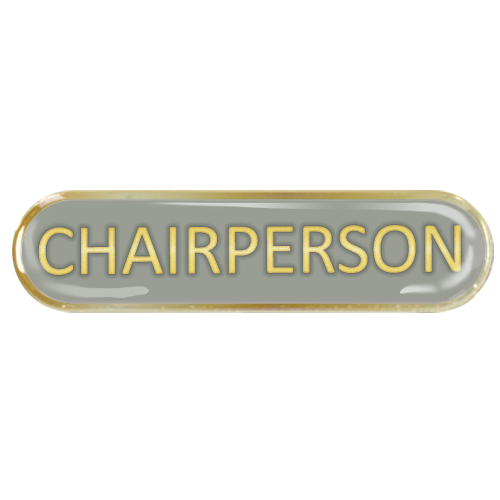 Chairperson Bar Badge