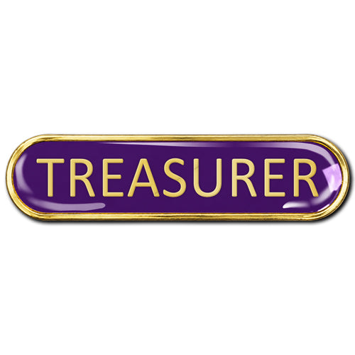 Treasurer Bar Badge