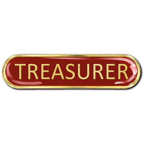Treasurer Bar Badge