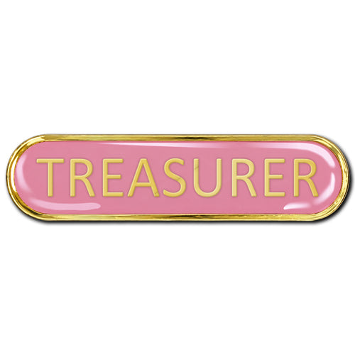Treasurer Bar Badge