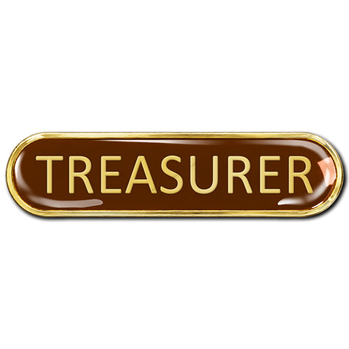 Treasurer Bar Badge
