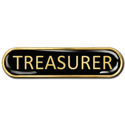 Treasurer Bar Badge