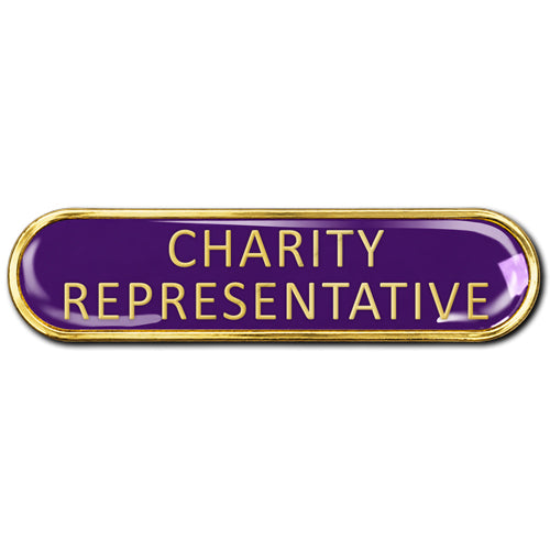 Charity Representative Bar Badge