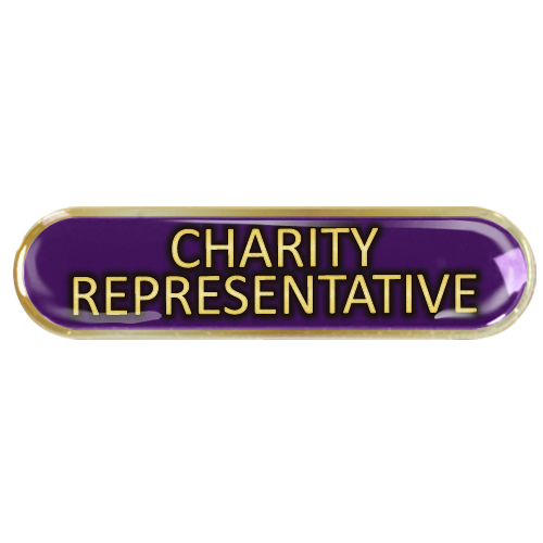 Charity Representative Bar Badge