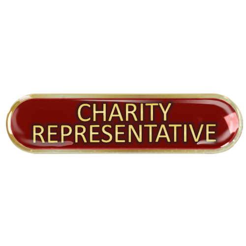 Charity Representative Bar Badge