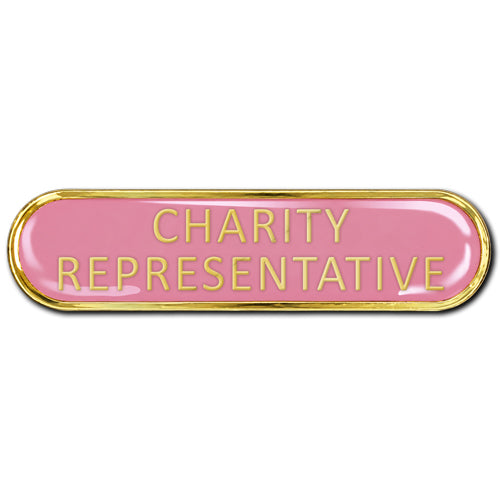 Charity Representative Bar Badge