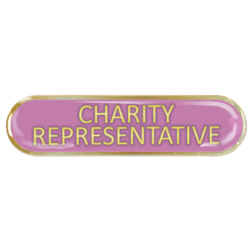 Charity Representative Bar Badge