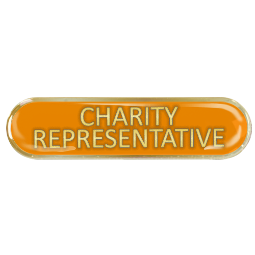 Charity Representative Bar Badge