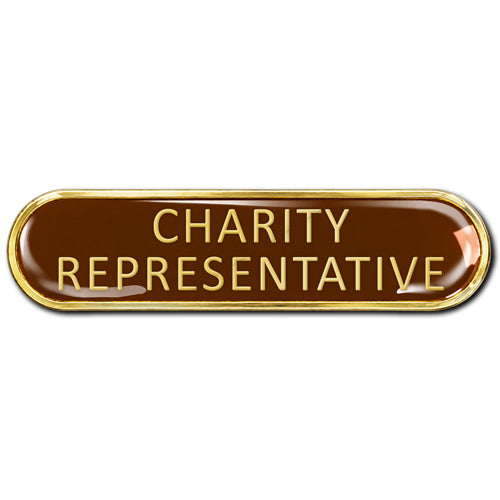 Charity Representative Bar Badge