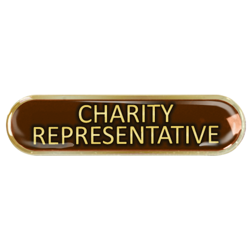 Charity Representative Bar Badge