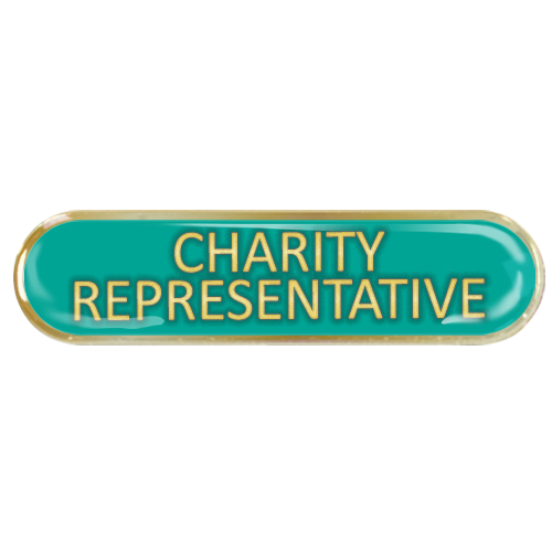 Charity Representative Bar Badge