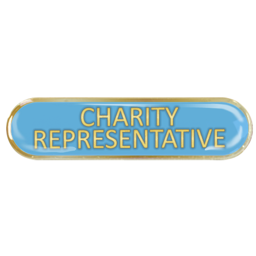 Charity Representative Bar Badge