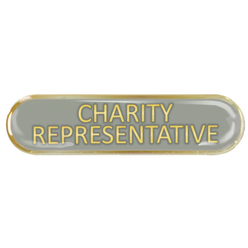 Charity Representative Bar Badge