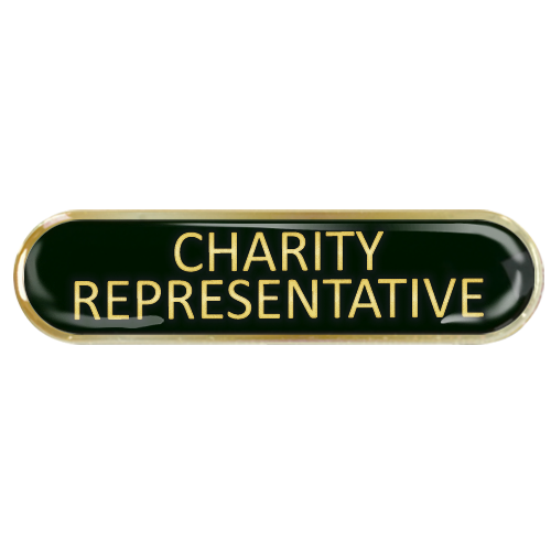 Charity Representative Bar Badge