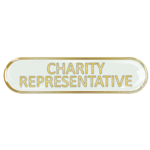 Charity Representative Bar Badge