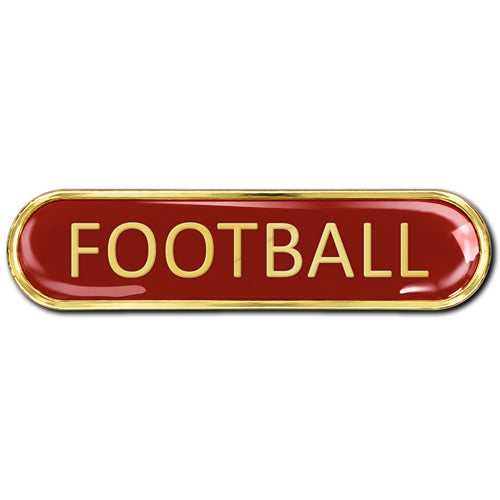 Football Bar Badge