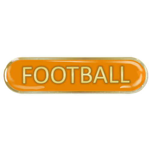 Football Bar Badge