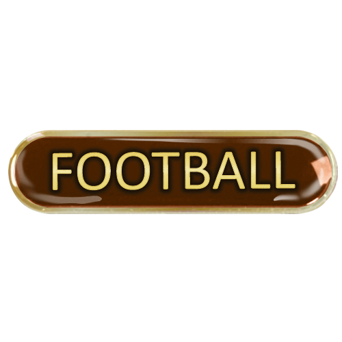 Football Bar Badge