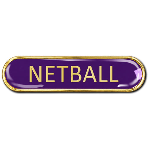 Netball Bar Badge