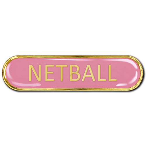 Netball Bar Badge