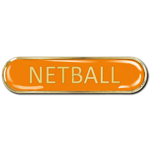 Netball Bar Badge