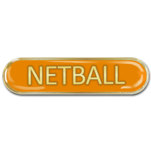 Netball Bar Badge
