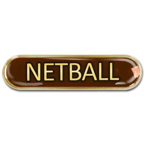 Netball Bar Badge