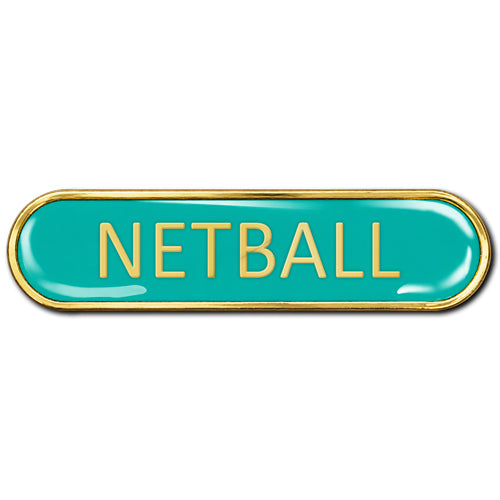Netball Bar Badge