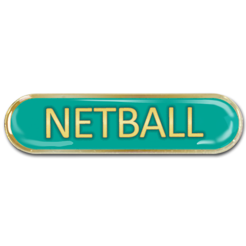 Netball Bar Badge