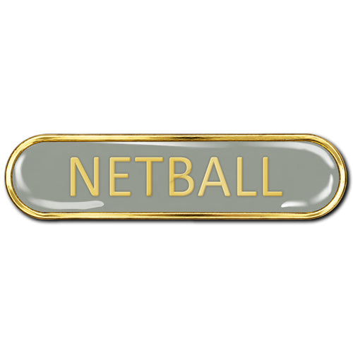 Netball Bar Badge