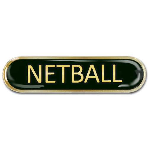 Netball Bar Badge