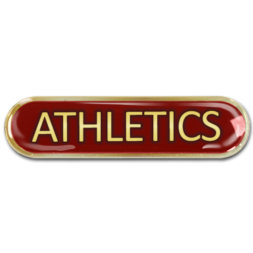 Athletics Bar Badge