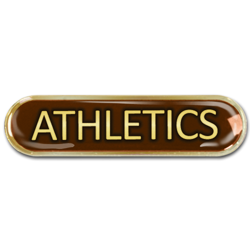 Athletics Bar Badge