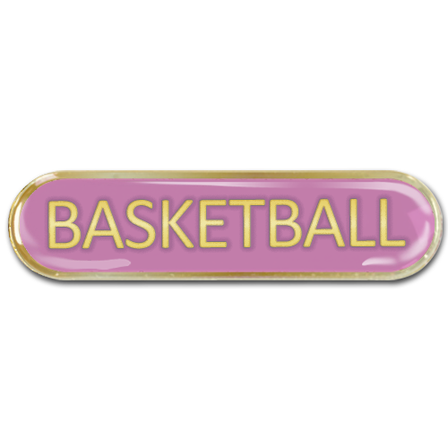 Basketball Bar Badge