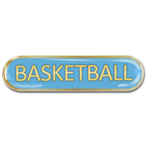 Basketball Bar Badge
