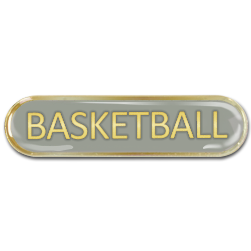 Basketball Bar Badge