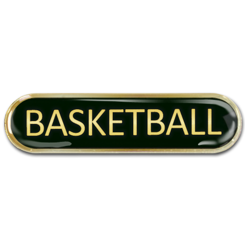 Basketball Bar Badge