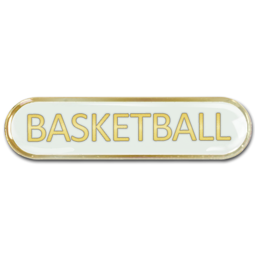 Basketball Bar Badge