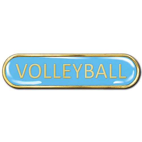 Volleyball Bar Badge