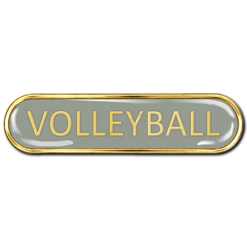 Volleyball Bar Badge