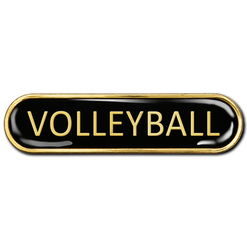 Volleyball Bar Badge