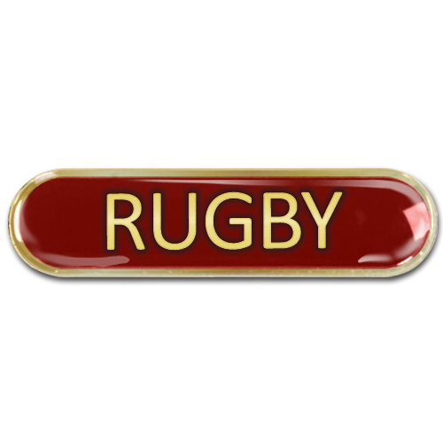 Rugby Bar Badge