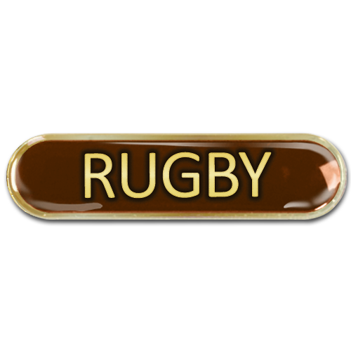 Rugby Bar Badge