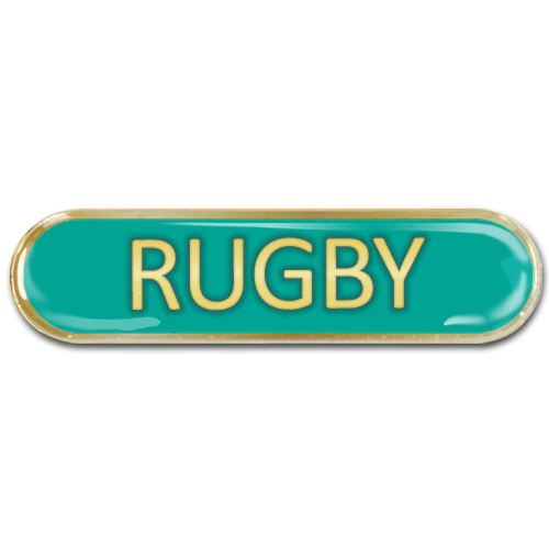 Rugby Bar Badge