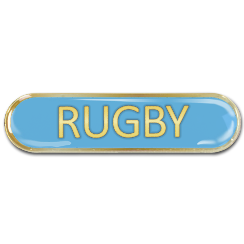 Rugby Bar Badge